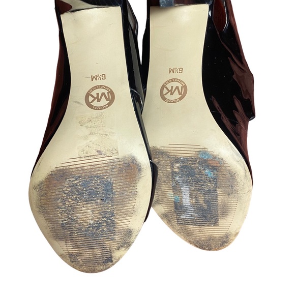 Michael Kors Pantene Leather Heels - Picture 5 of 5